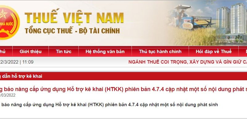 Phần mềm HTKK 4.7.4